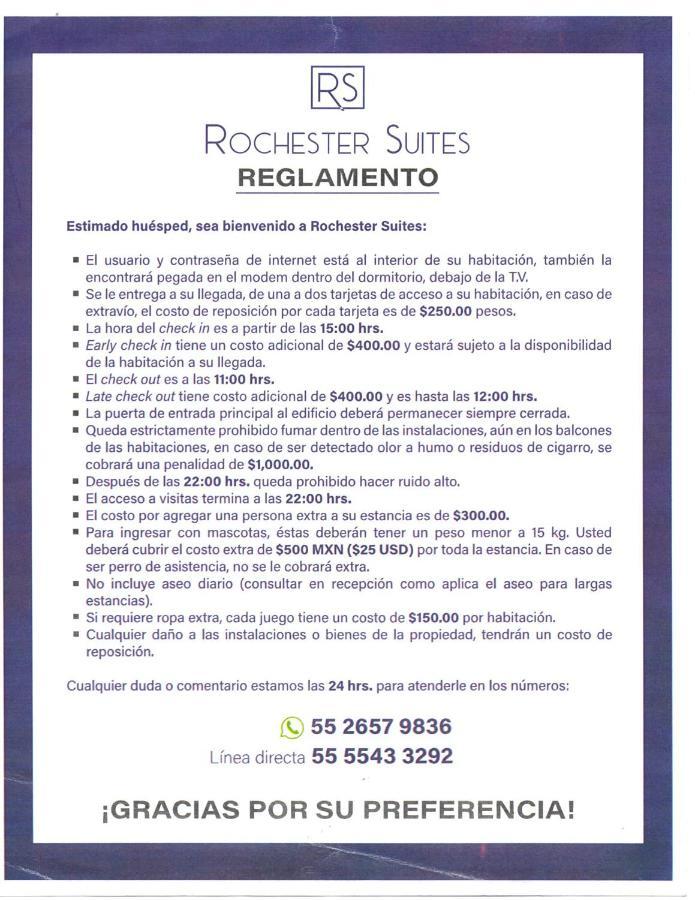 Rochester 10 Мексико Сити Екстериор снимка